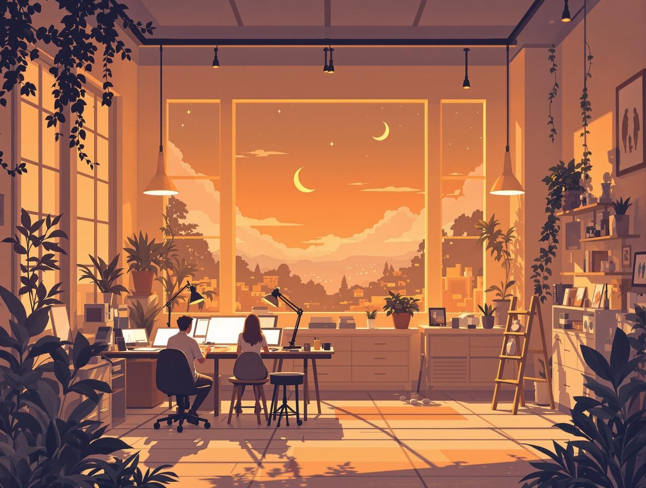 黄果魔改短剧片工作室创作场景 黄果魔改短剧片动画工作室